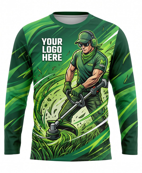 Dynamic Diagonal Turf Care Crew Uniform