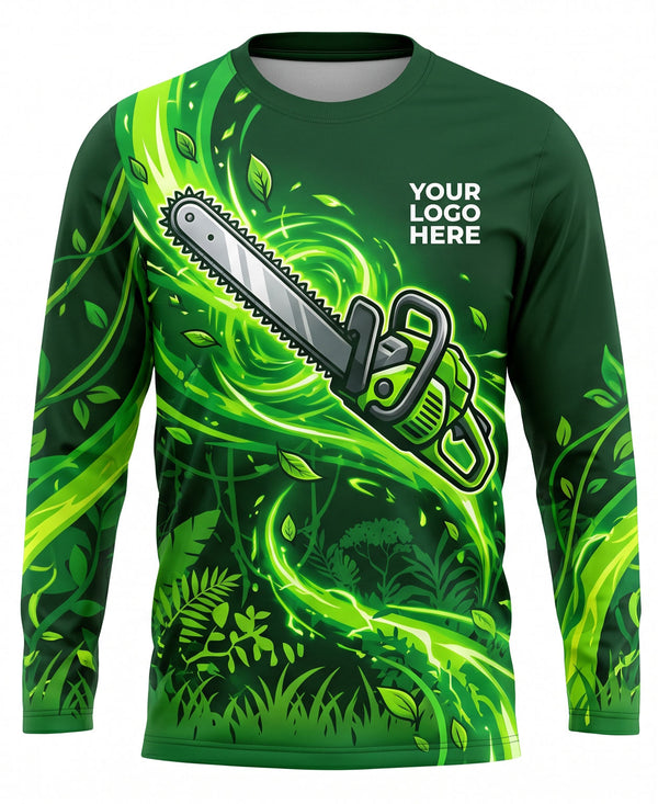 Tropical Leaf Yard Care Crew Uniform