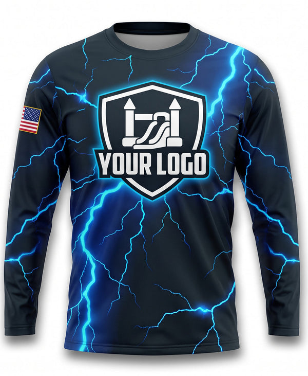 High-Voltage Lightning Bounce House Crew Uniform