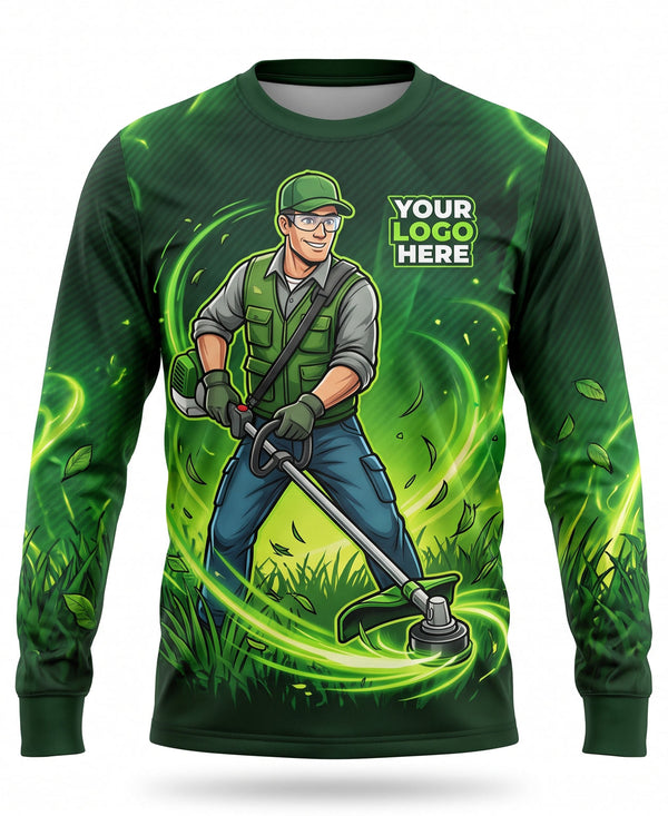 Forest Gradient Yard Cleanup Crew Uniform