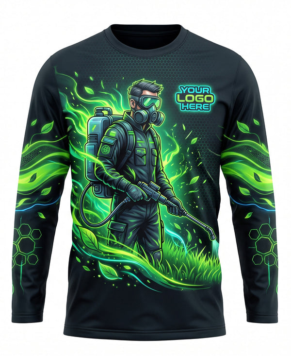 Neon Hex Landscaping Crew Uniform