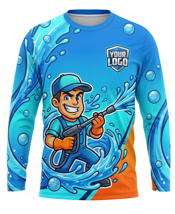 Water Splash & Bubbles Crew Uniform