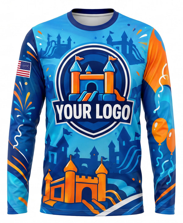 Party Castle Wave Inflatable Rental Crew Uniform