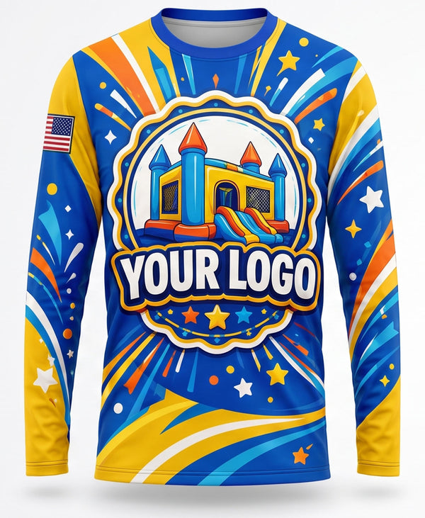Bright Star Burst Bounce House Crew Uniform
