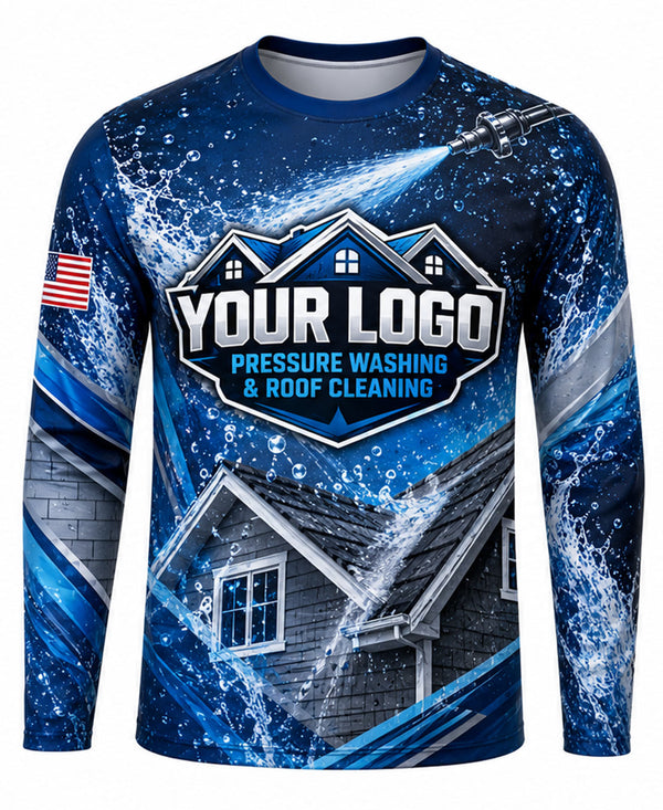 Linear Beam Pressure Wash Crew Uniform