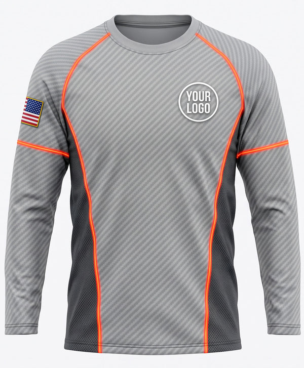 Apex Orange Circuit Crew Uniform