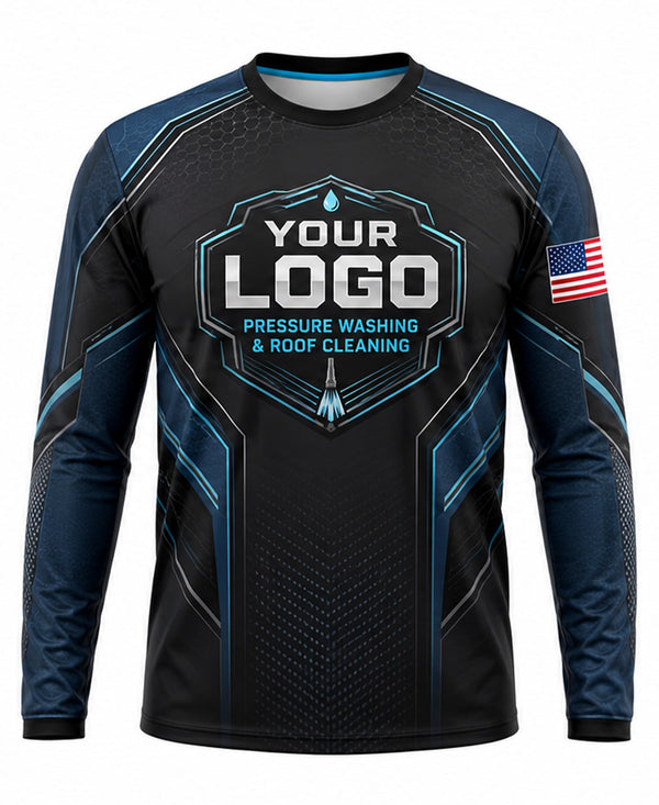 Stealth Mode Charcoal Wash Crew Uniform