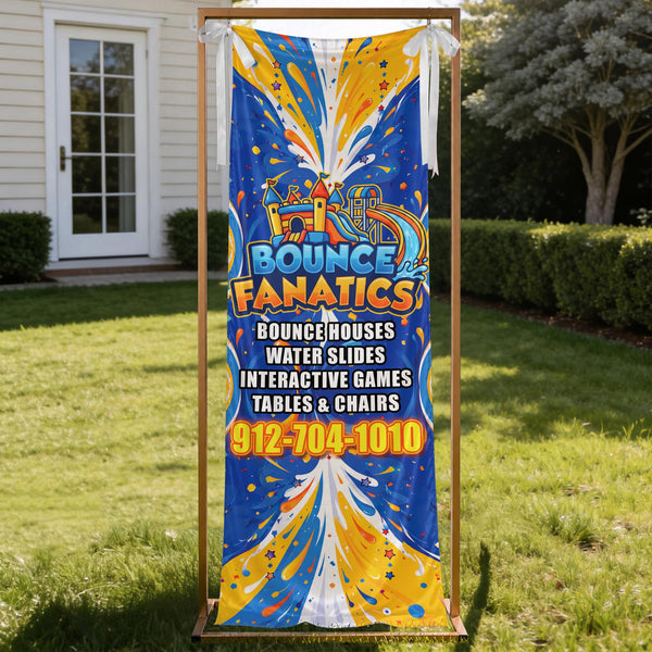 Custom Fabric Banne