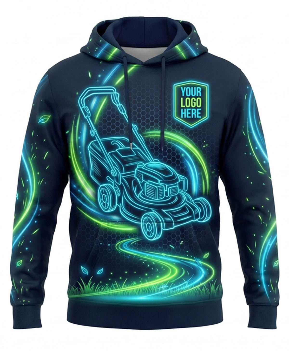Cyan Arc Professional Landscaping Crew Uniform