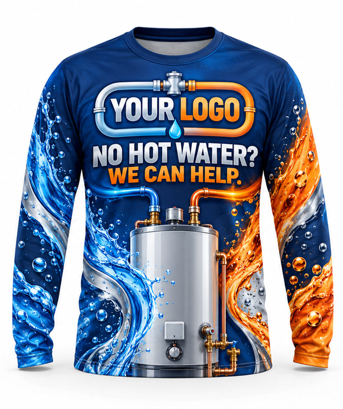 Plumbing Crew Uniform - front