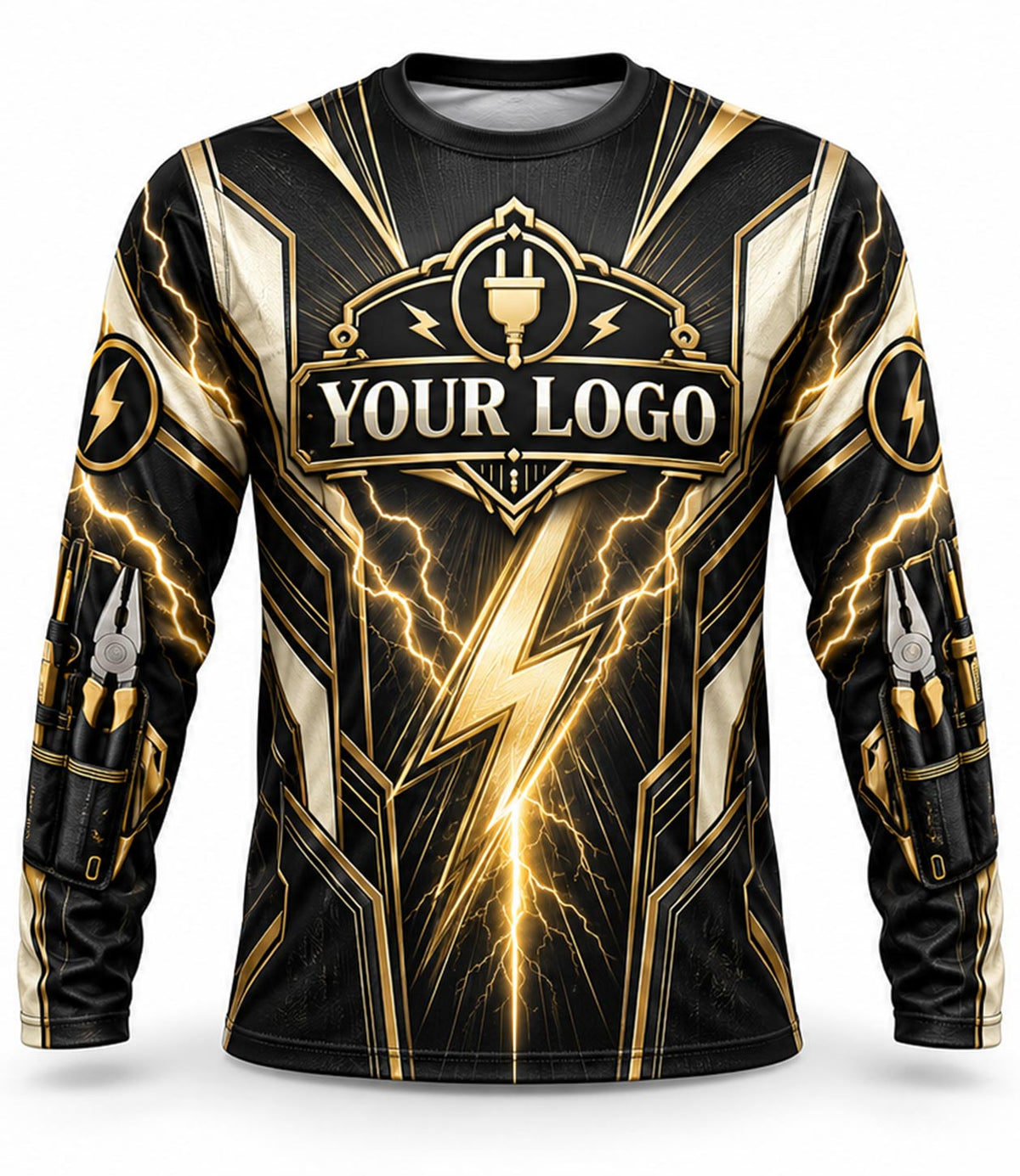 Electrician Crew Uniform - front