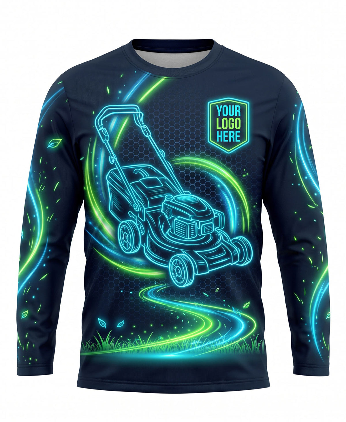 Cyan Arc Professional Landscaping Crew Uniform