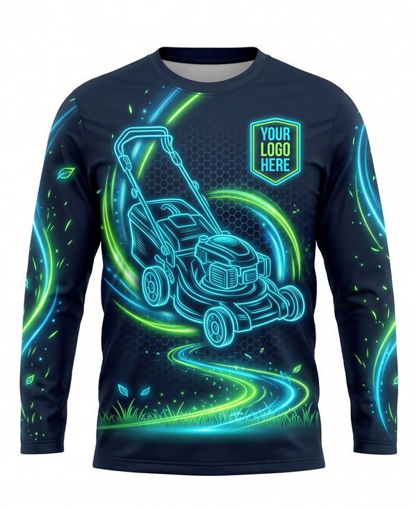 Cyan Arc Professional Landscaping Crew Uniform