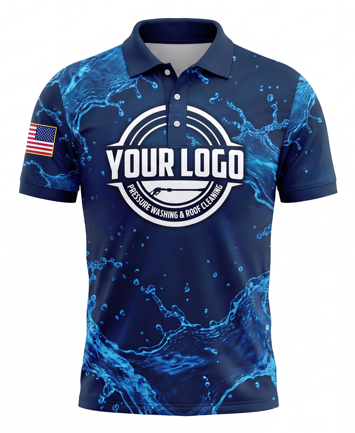 Deep Water Edge Pressure Washing Crew Uniform