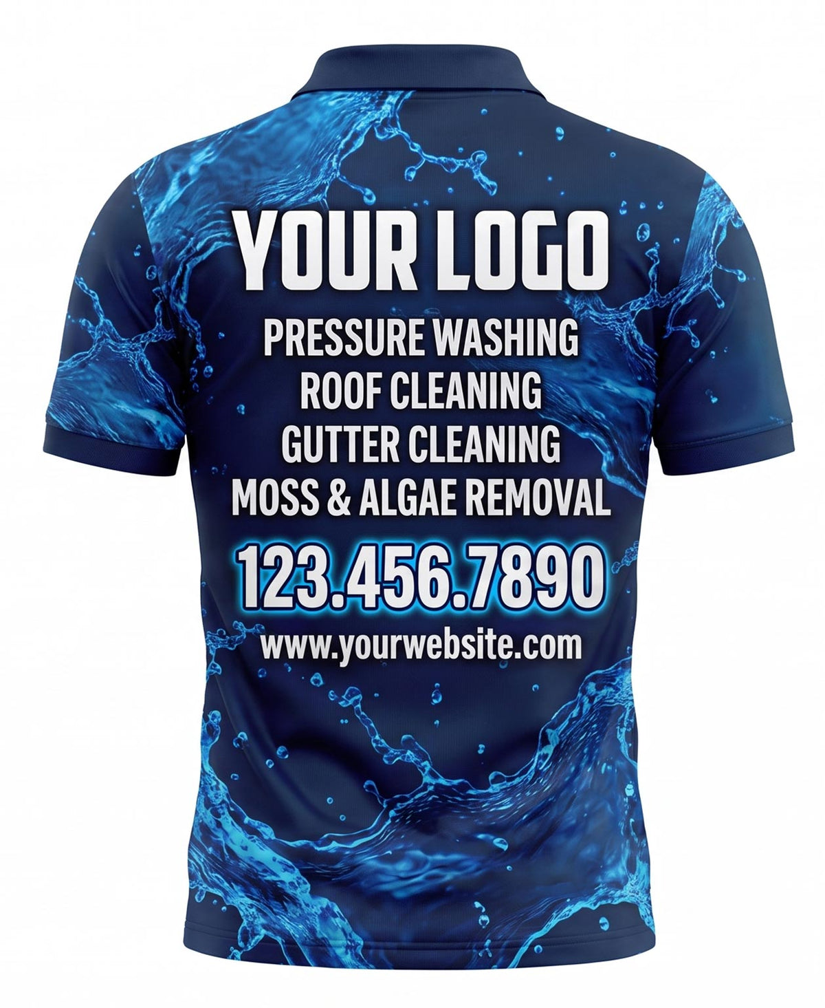 Deep Water Edge Pressure Washing Crew Uniform