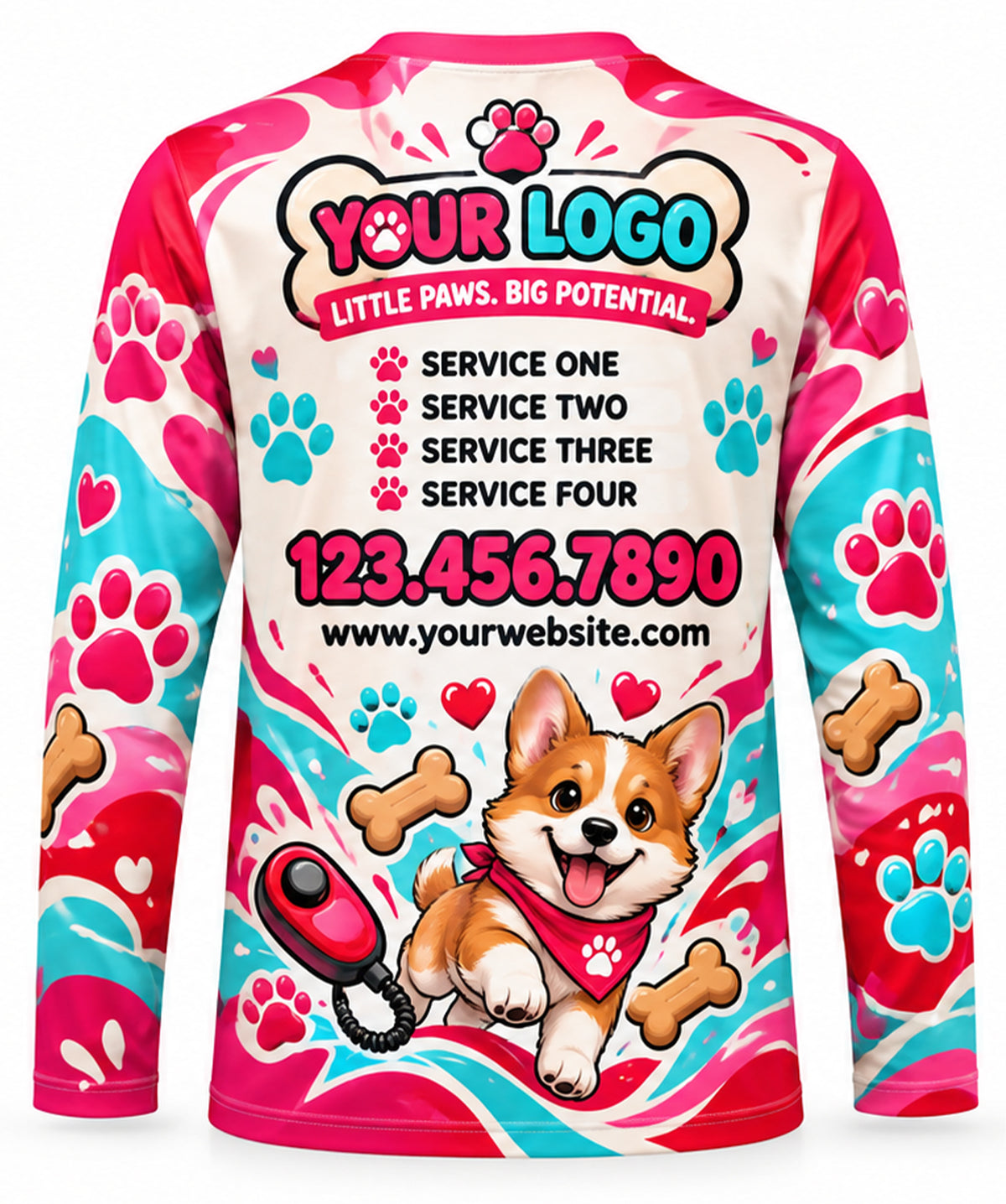 Dog Training Crew Uniform - back