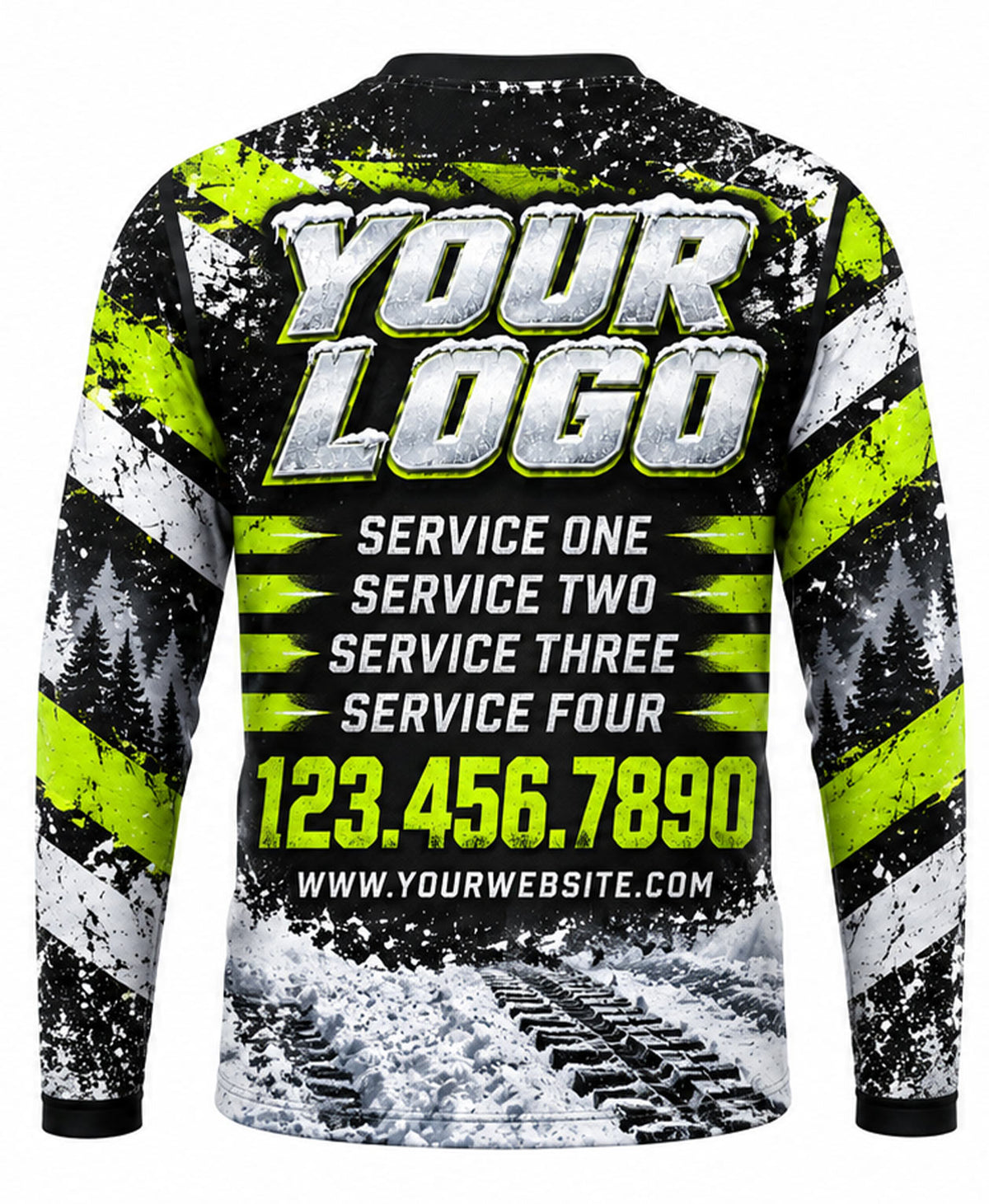Snow Removal Crew Uniform - back