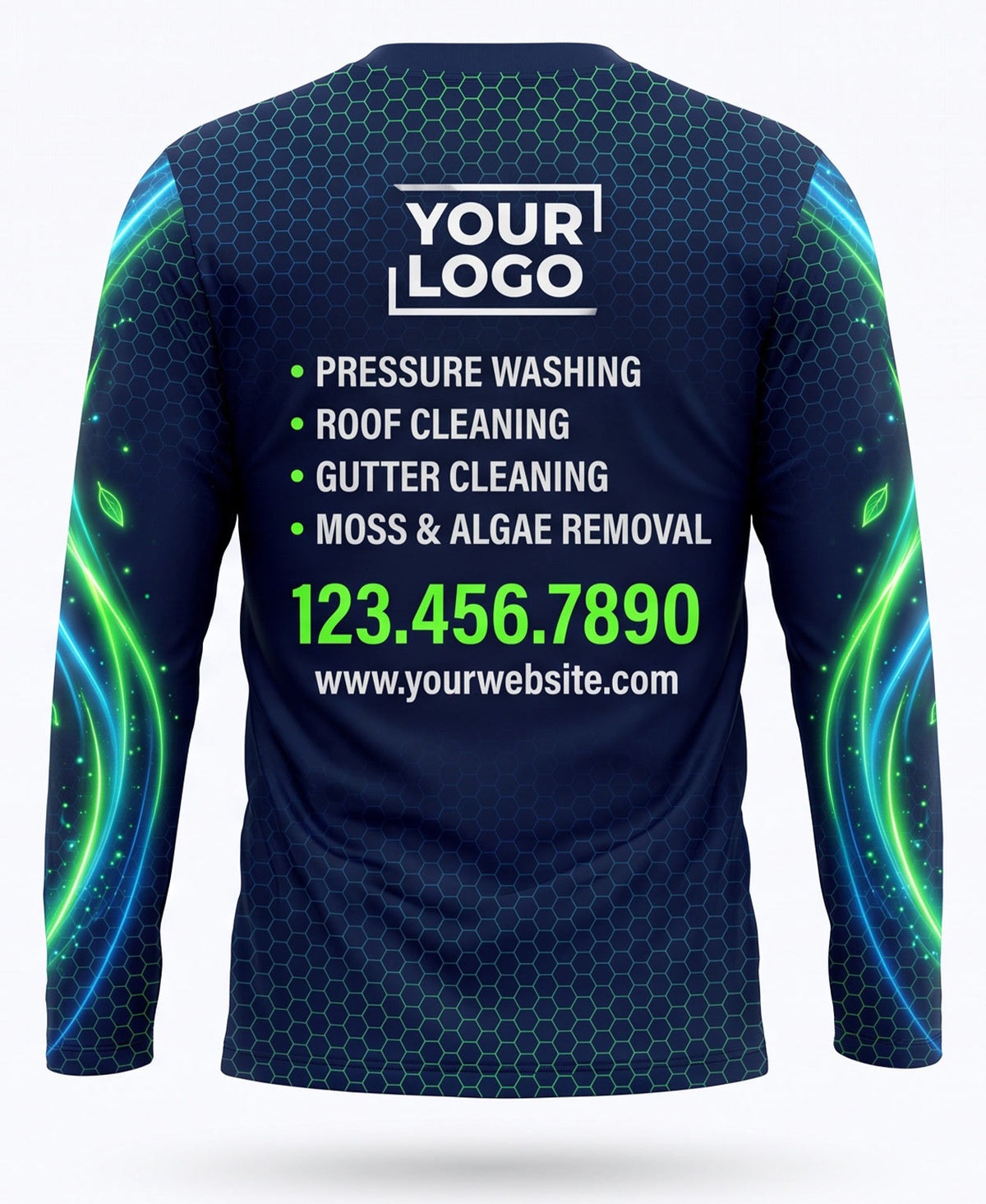 Radial V-Mesh Gutter Crew Uniform