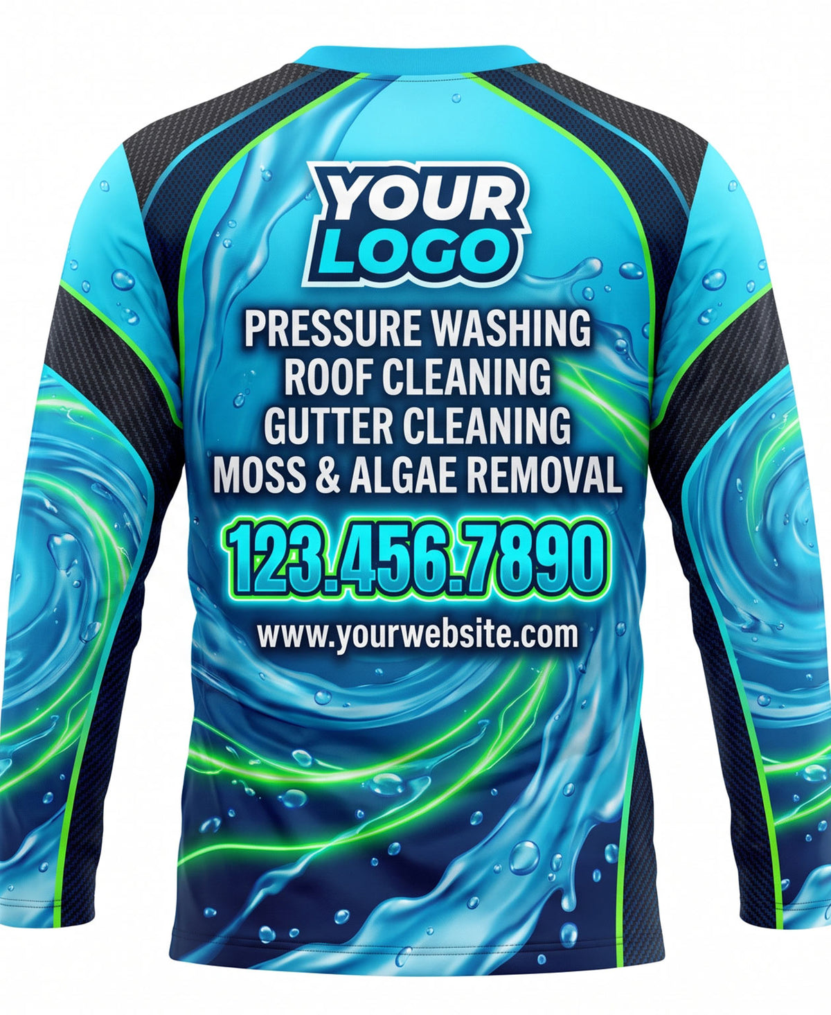Dynamic Water Vortex Crew Uniform