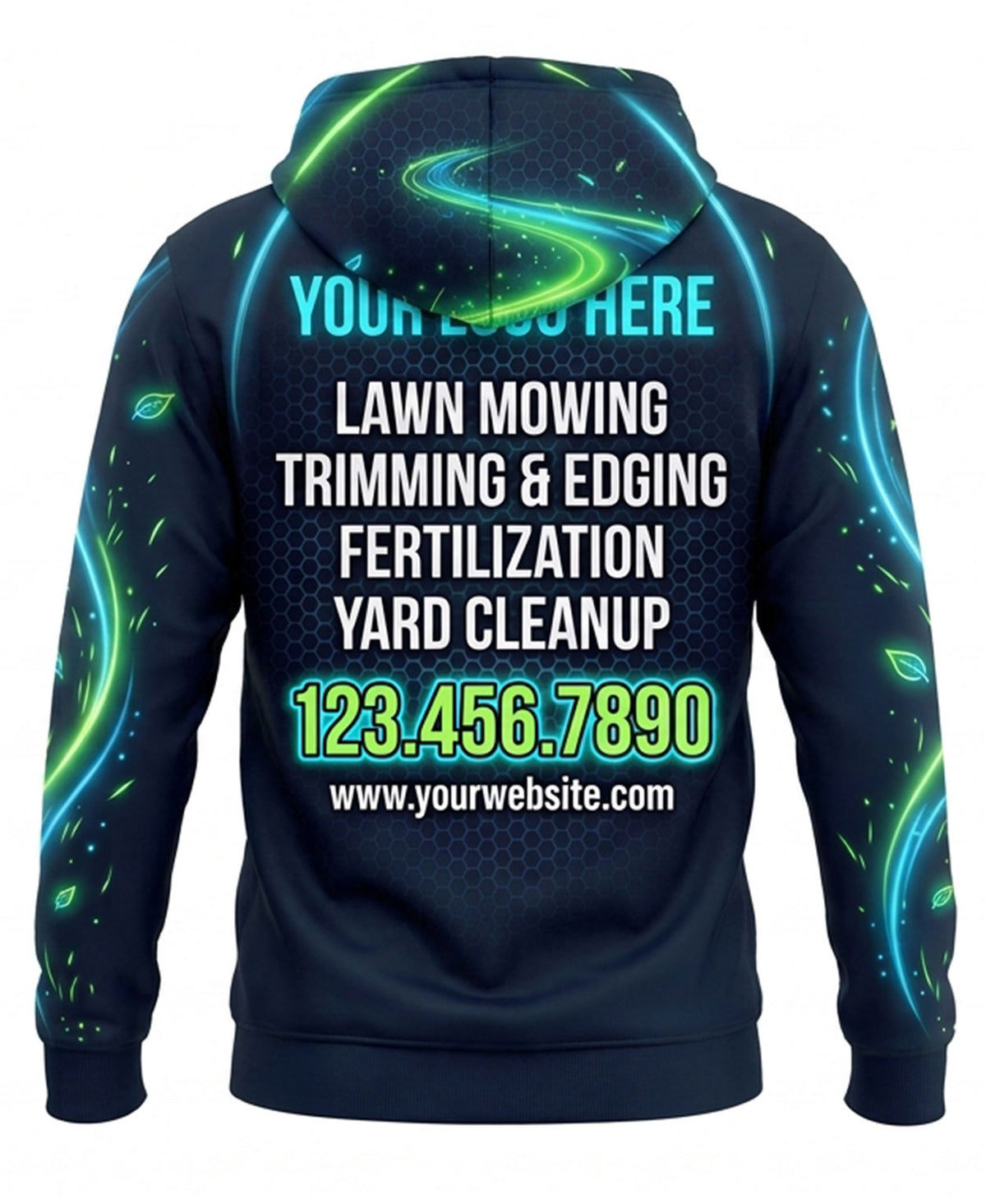 Cyan Arc Professional Landscaping Crew Uniform