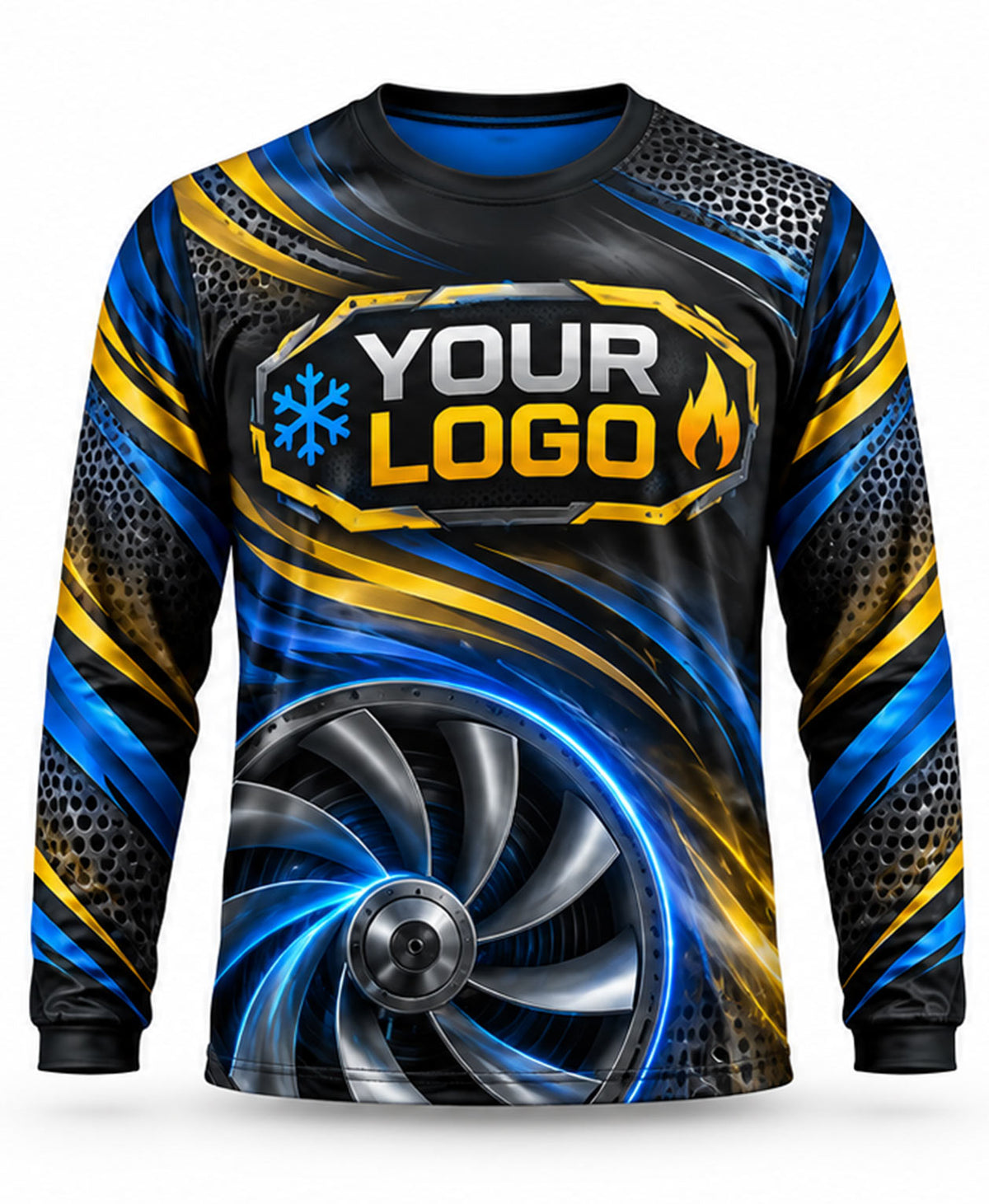 HVAC Crew Uniform - front