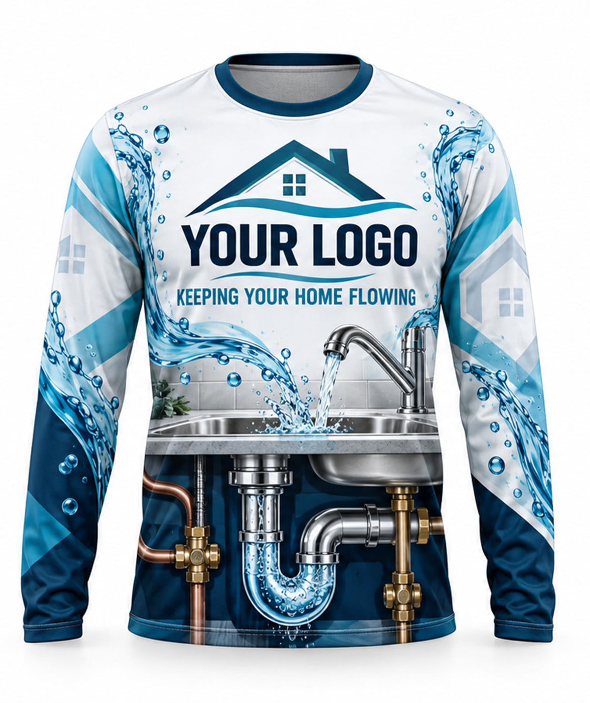 Plumbing Crew Uniform - front