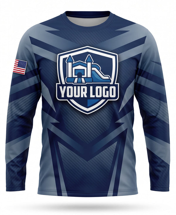 Modern Armor Geometric Bounce House Crew Uniform
