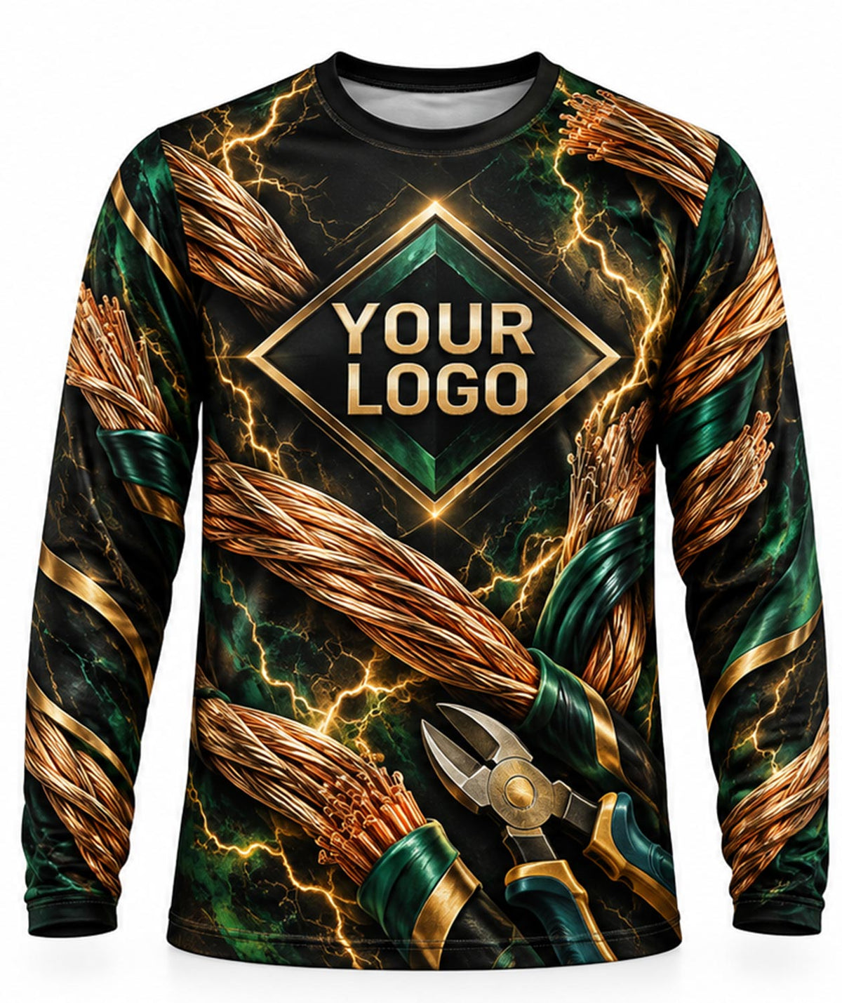 Electrician Crew Uniform - front