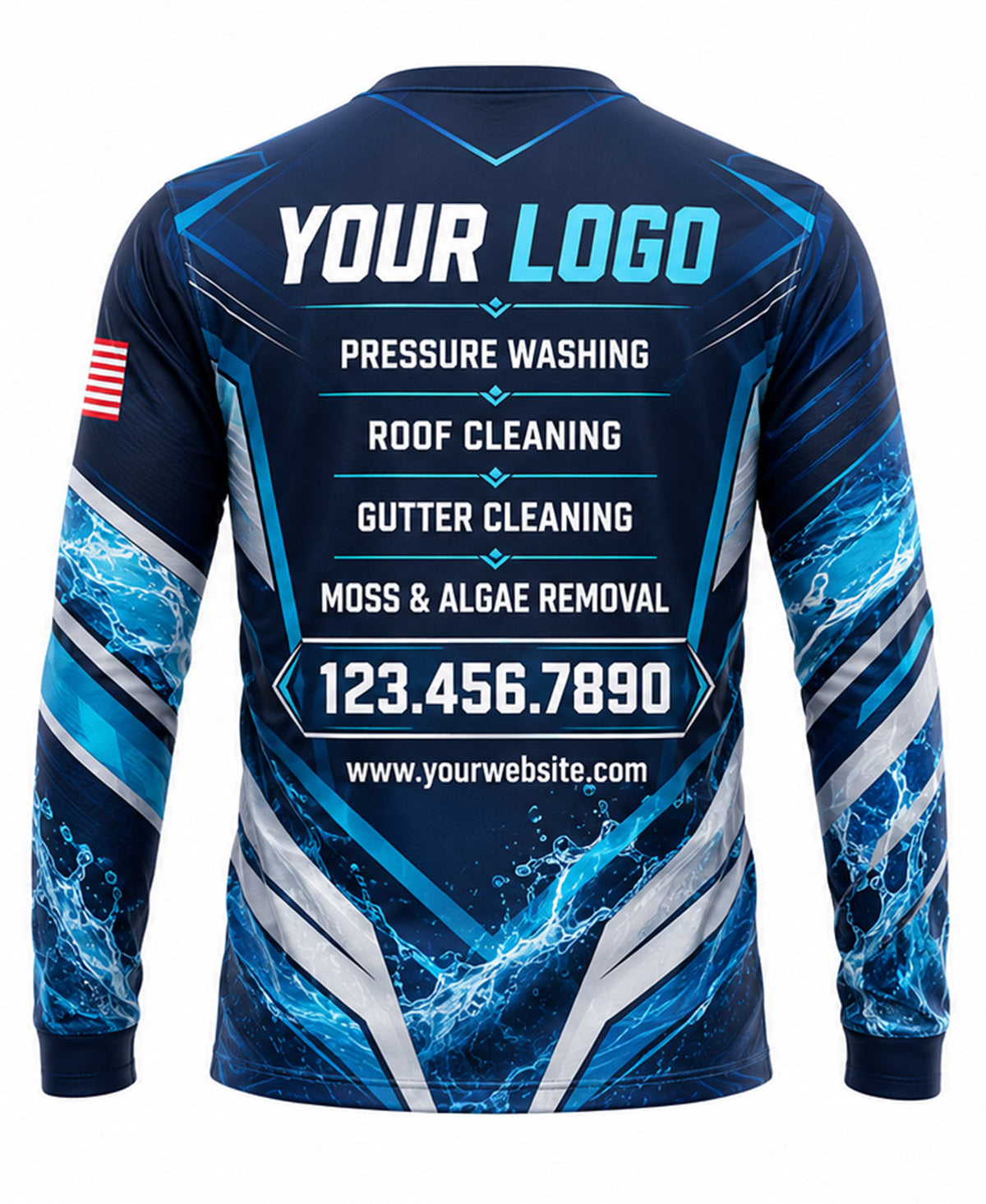 Dynamic Splatter Fade Crew Uniform