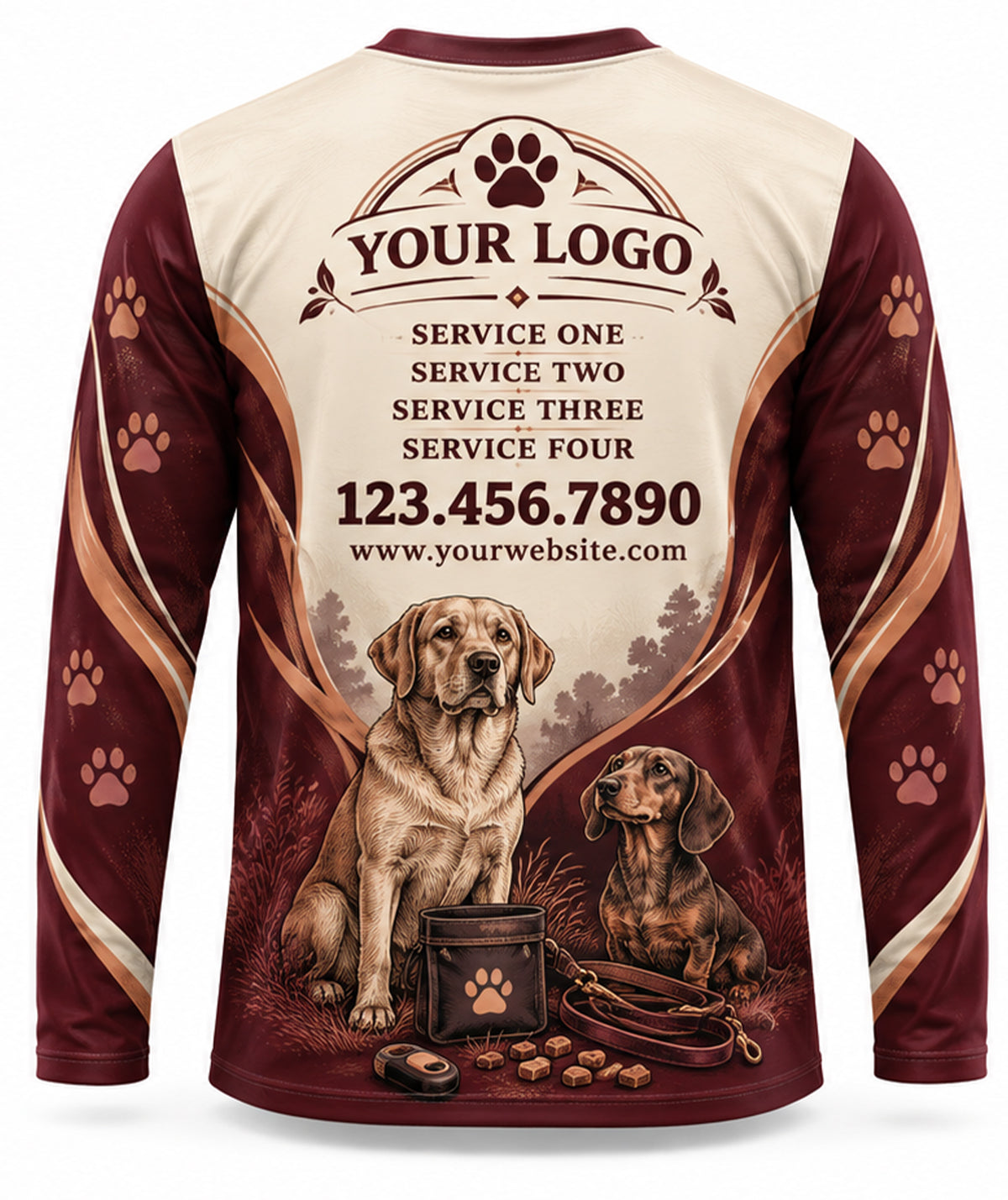 Dog Training Crew Uniform - back