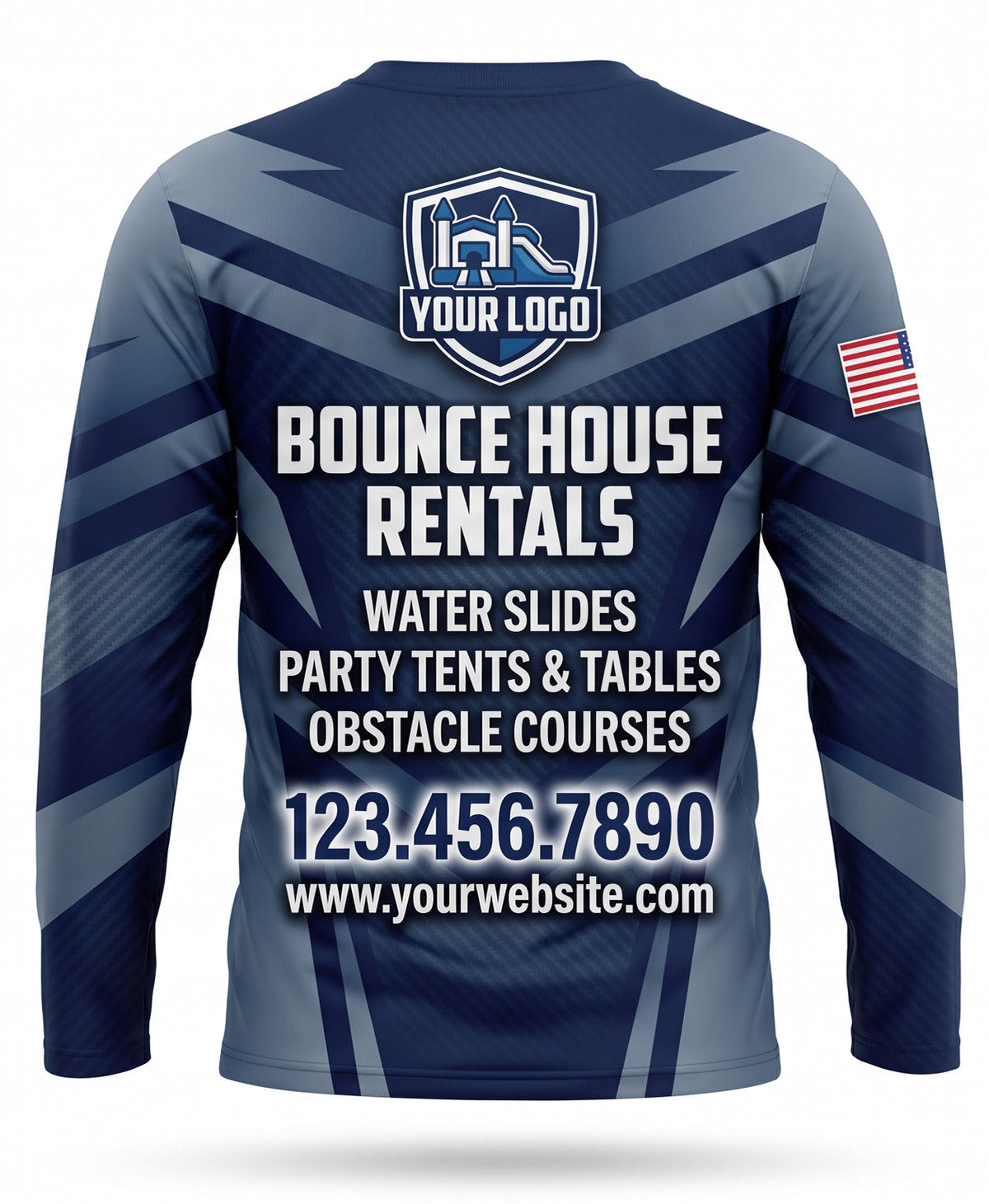 Modern Armor Geometric Bounce House Crew Uniform