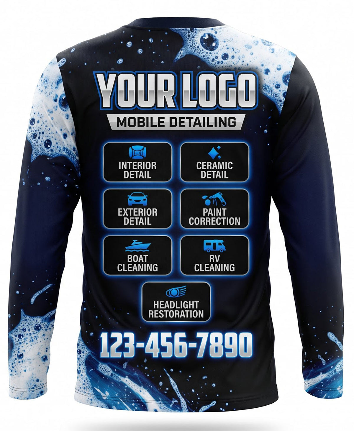 Hydro Foam Splash Mobile Detailing Crew Uniform