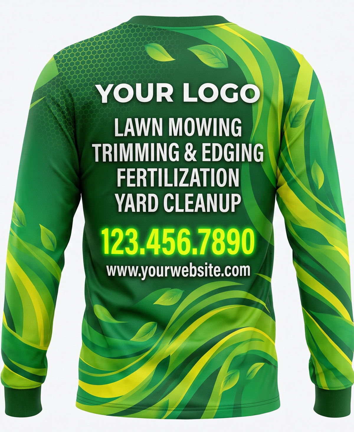 Organic Wave Foliage Crew Uniform