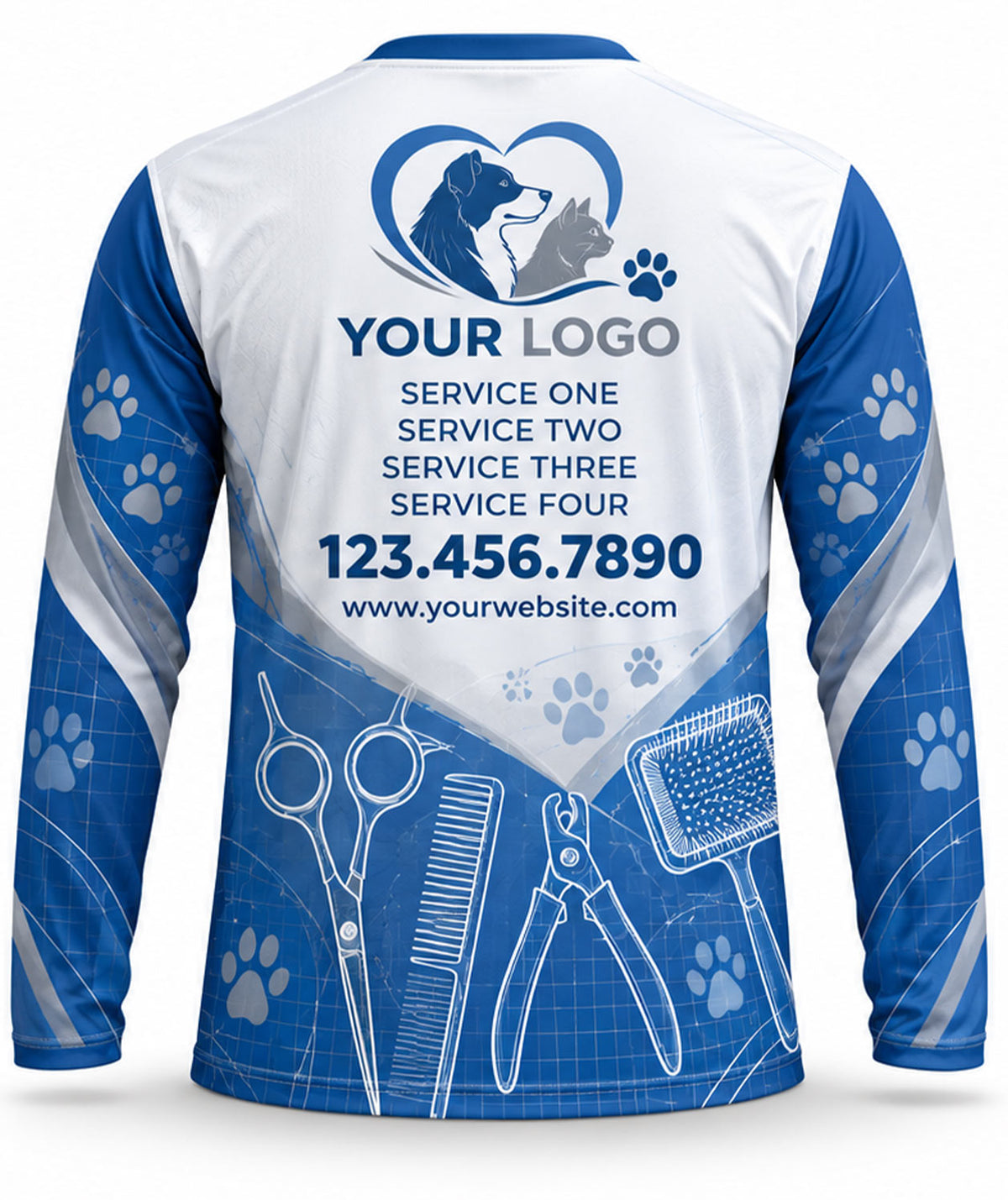 Pet Care Crew Uniform - back