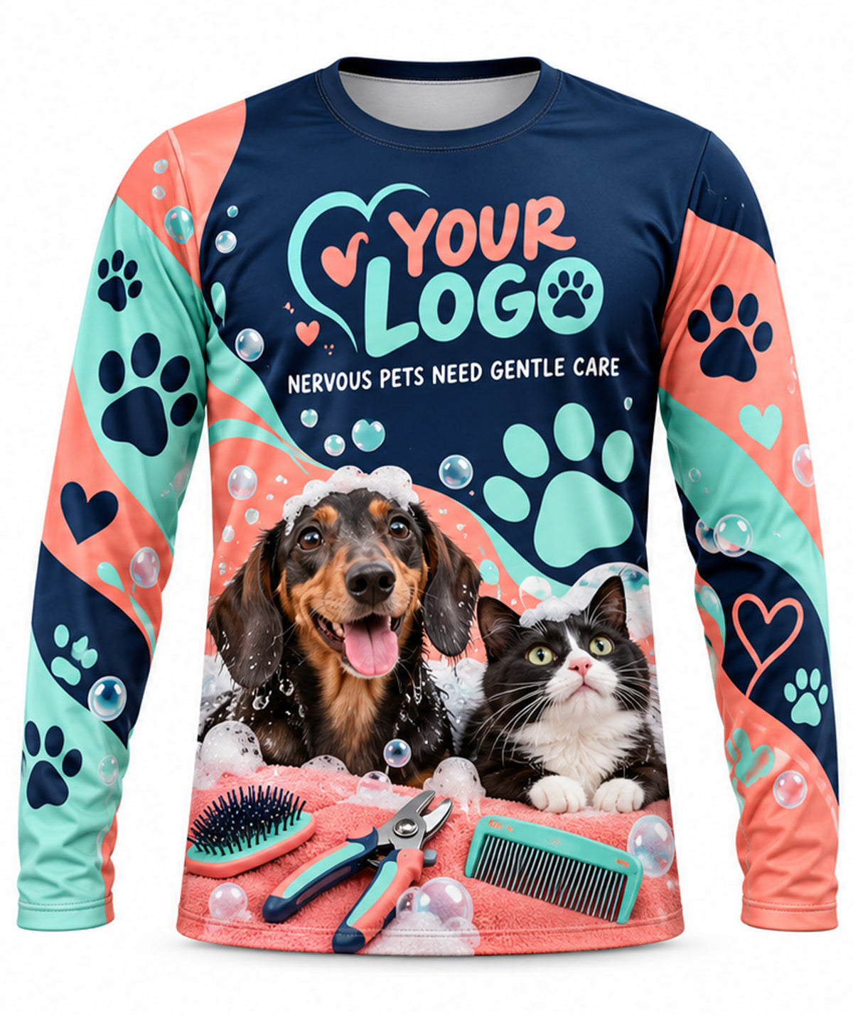 Pet Care Crew Uniform - front