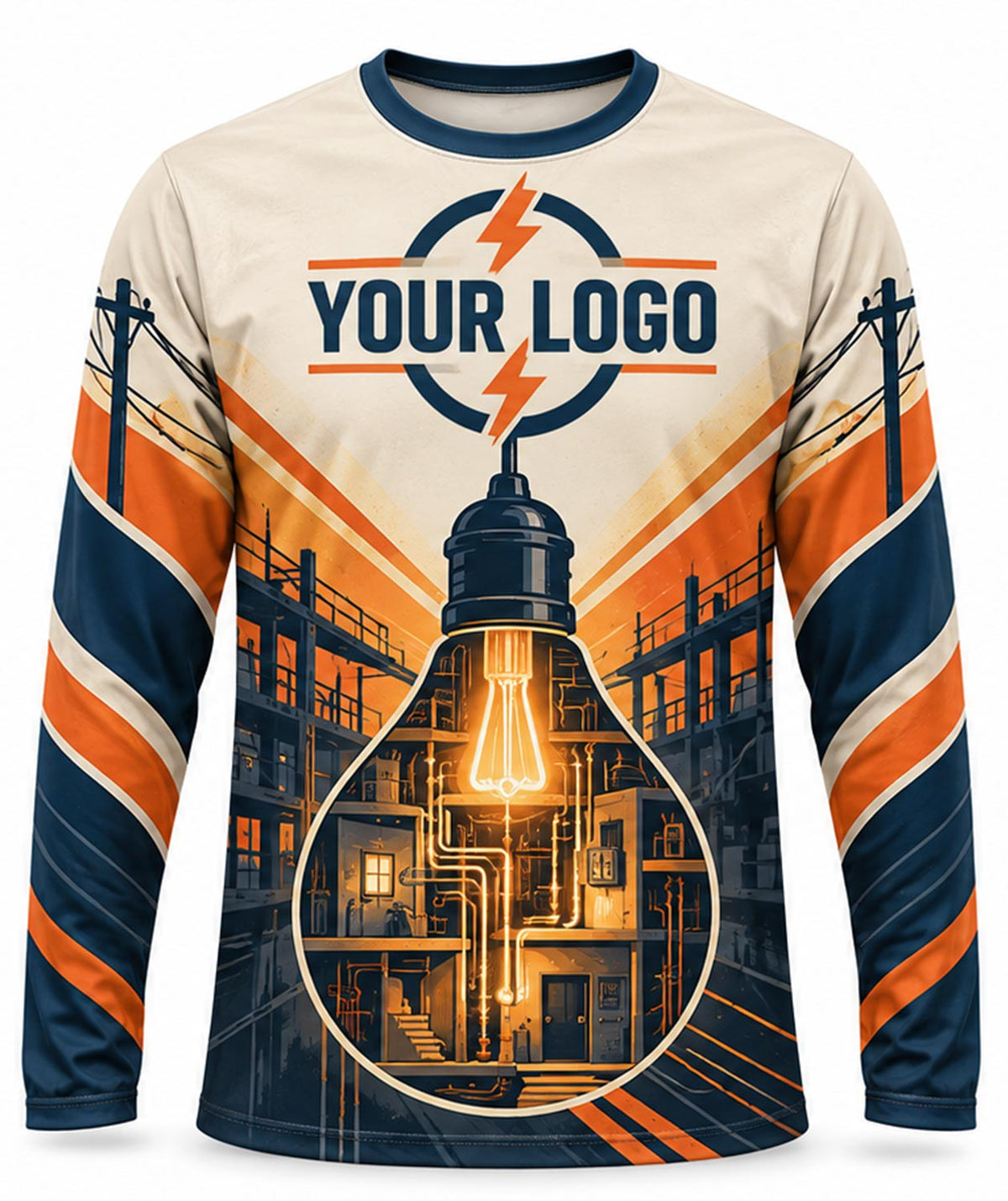 Electrician Crew Uniform - front