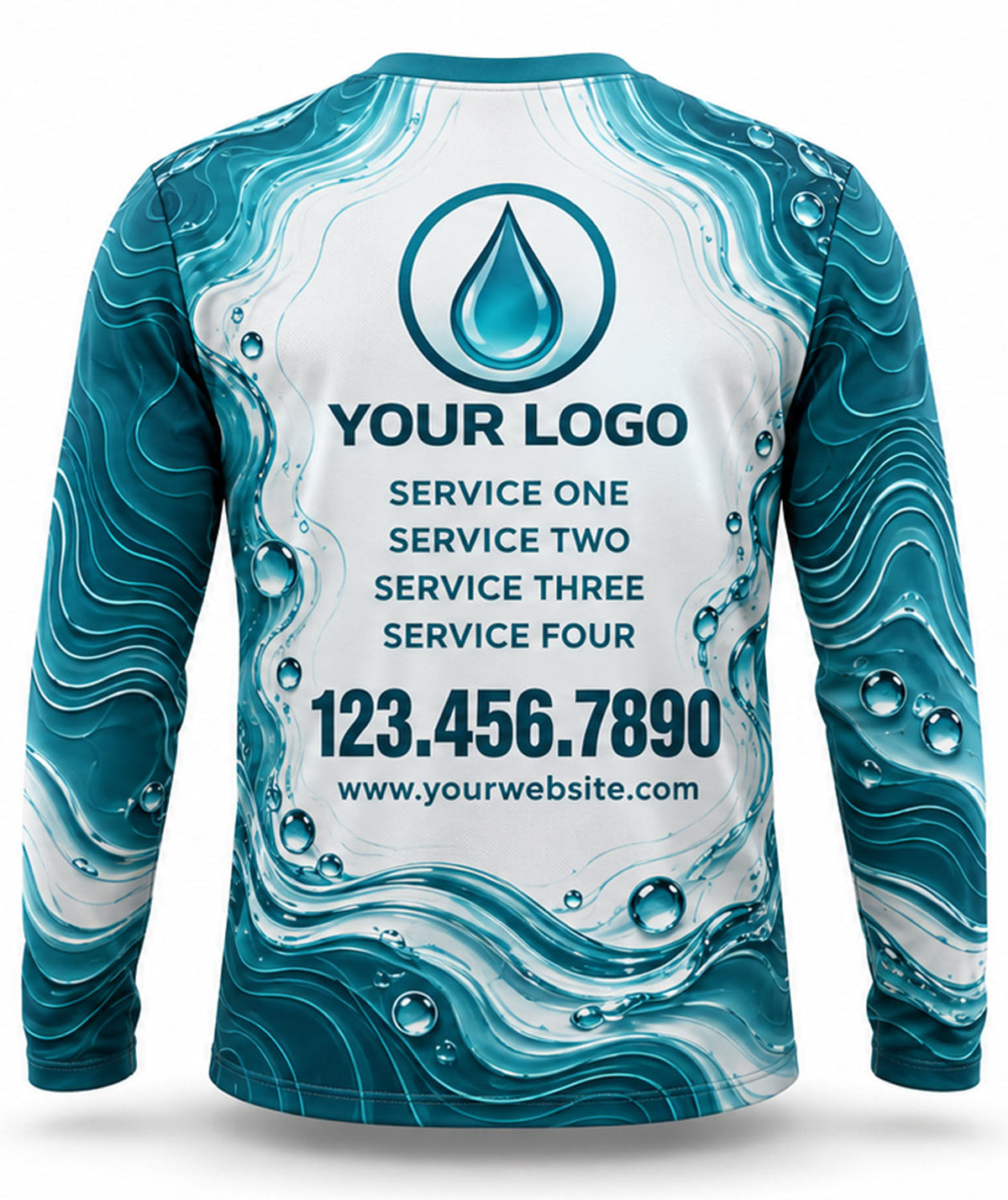 Plumbing Crew Uniform - back