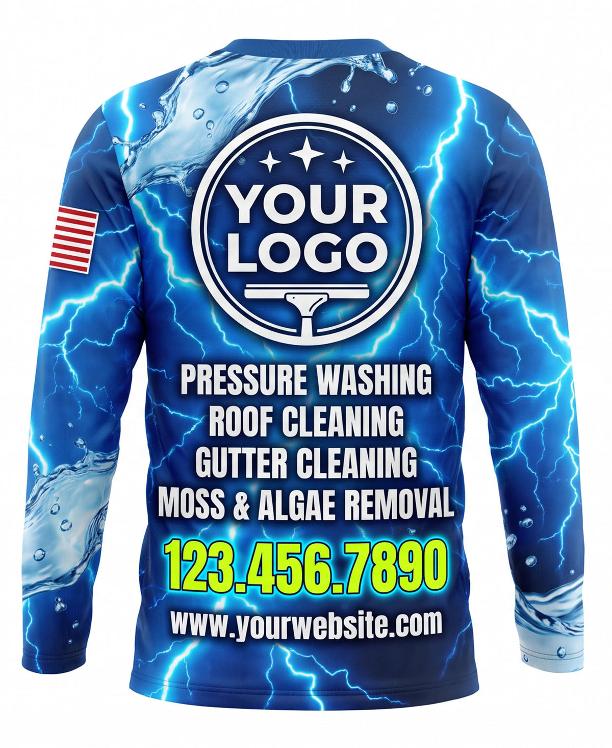 Lightning Storm Gutter Crew Uniform