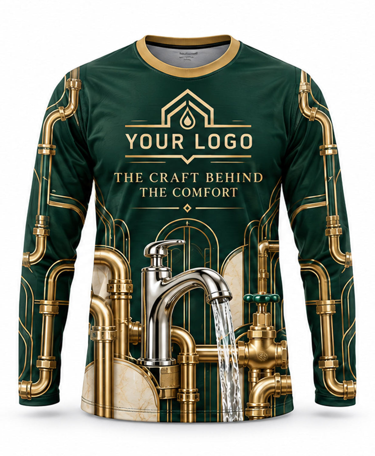Plumbing Crew Uniform - front