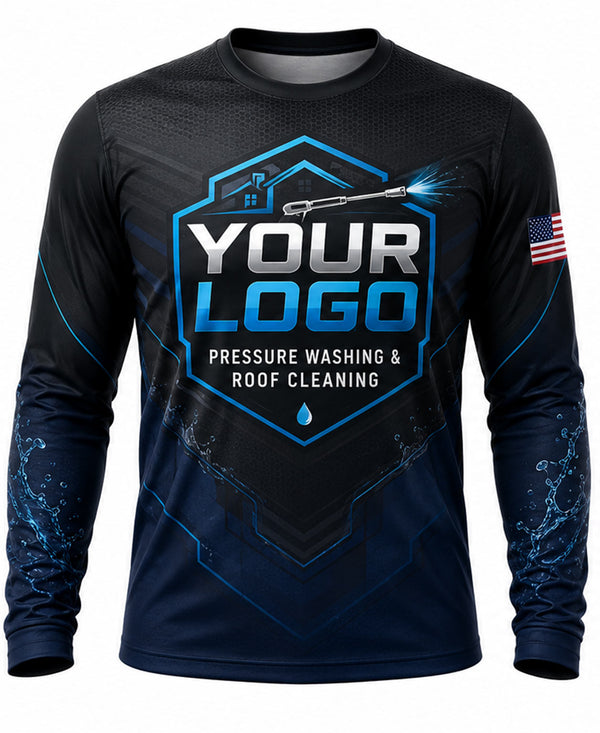 Minimalist Streamlined Wash Crew Uniform