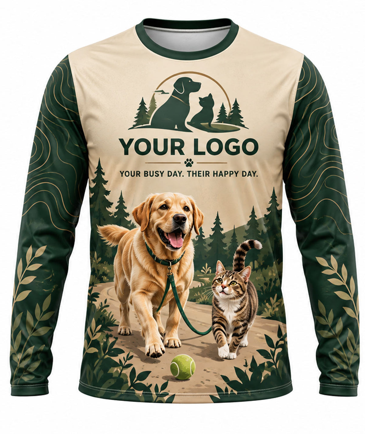 Pet Care Crew Uniform - front