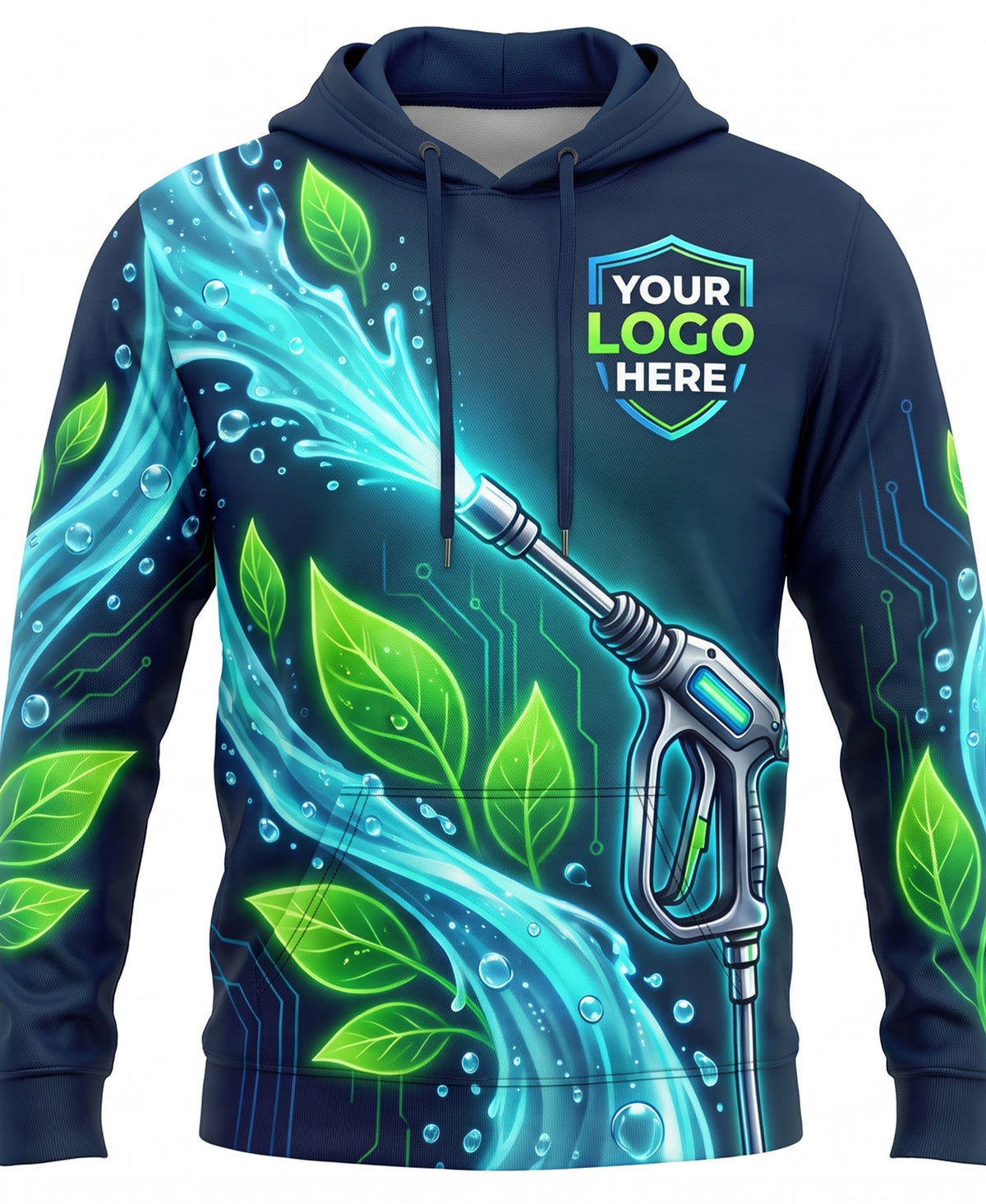 Green Leaf Eco Wash Crew Uniform