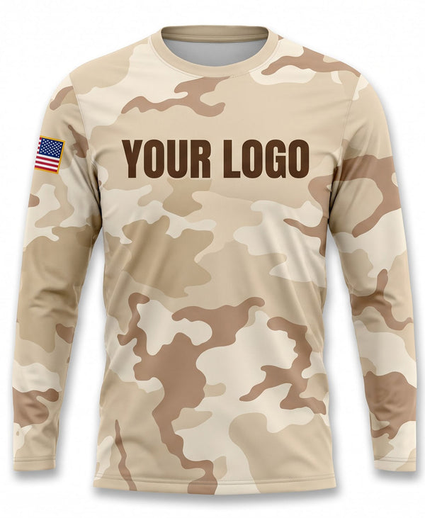 Desert Tan Camo Crew Uniform