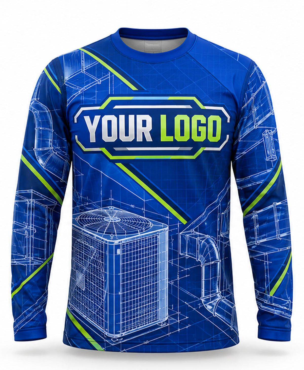 HVAC Crew Uniform - front