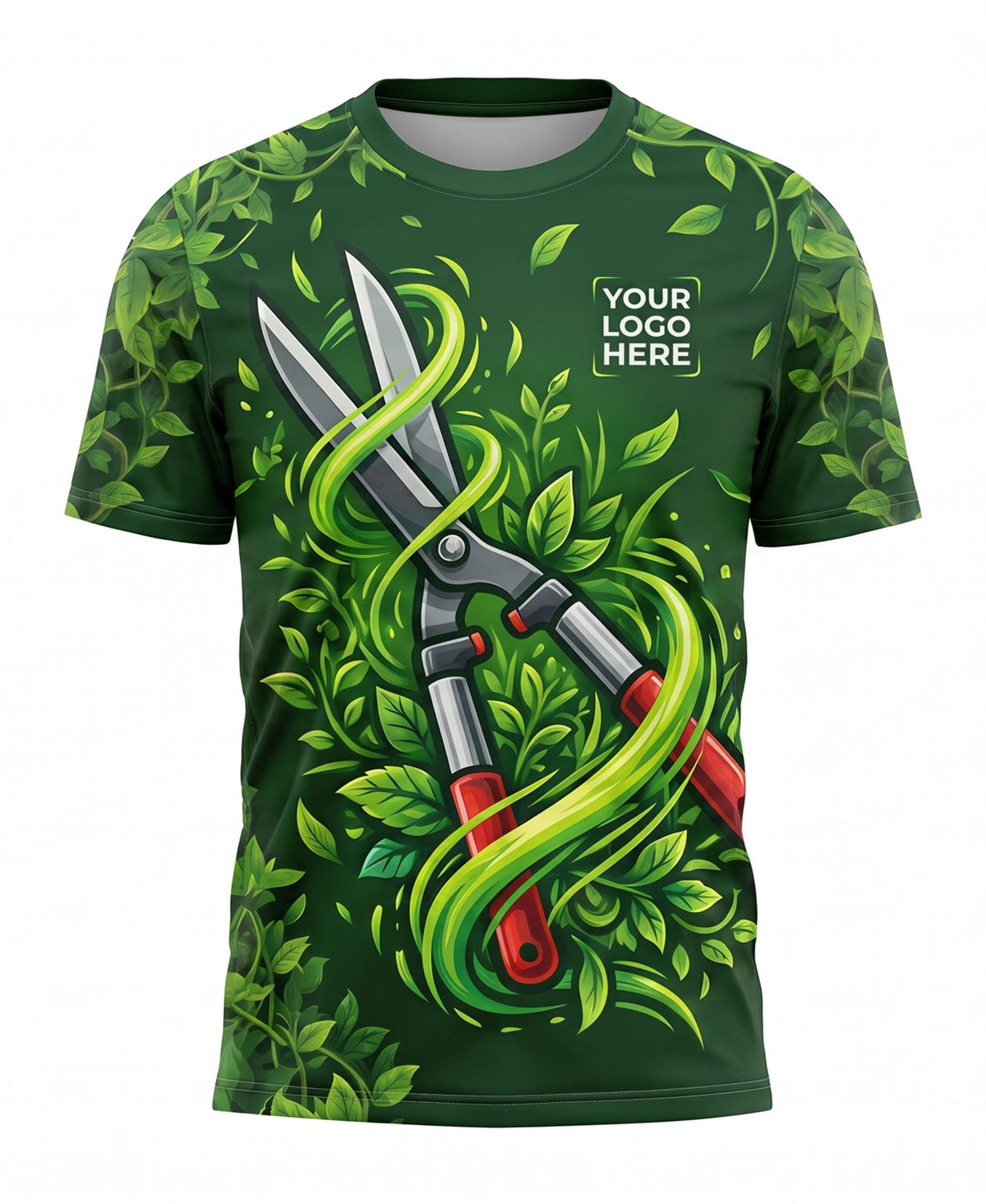 Dense Foliage Lawn Care Crew Uniform