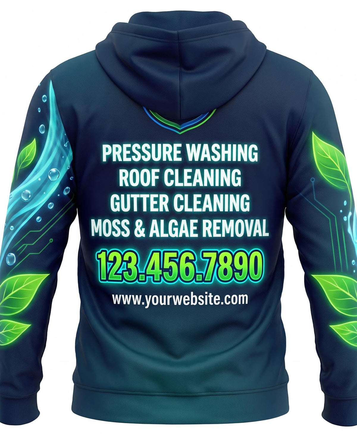 Green Leaf Eco Wash Crew Uniform