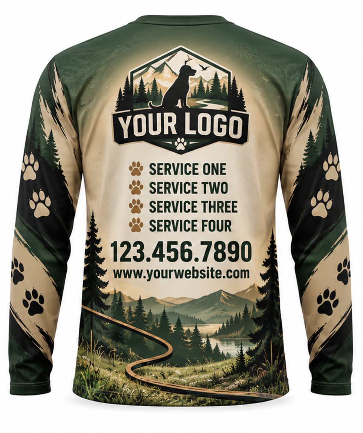 Dog Training Crew Uniform - back