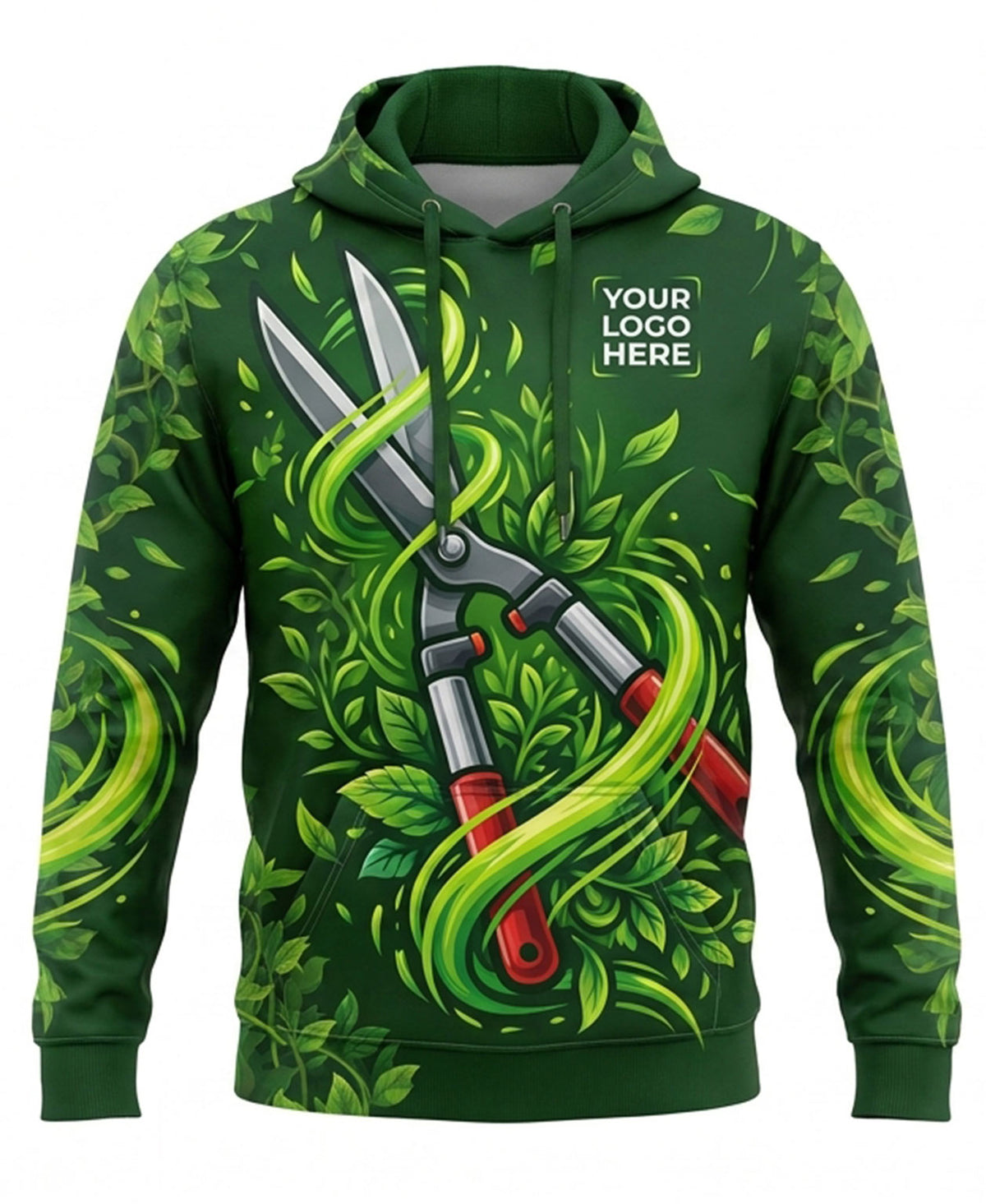 Dense Foliage Lawn Care Crew Uniform