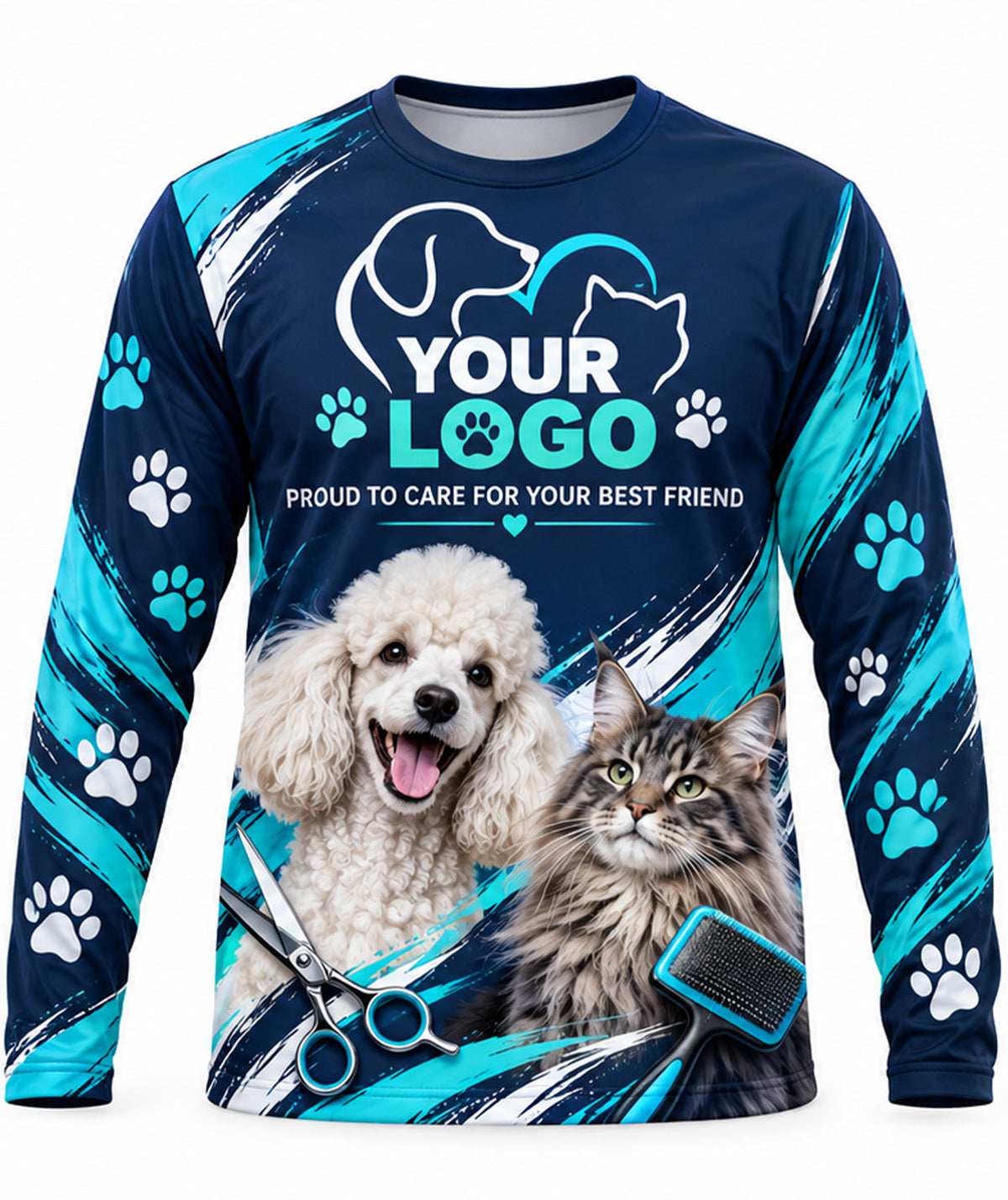 Pet Care Crew Uniform - front
