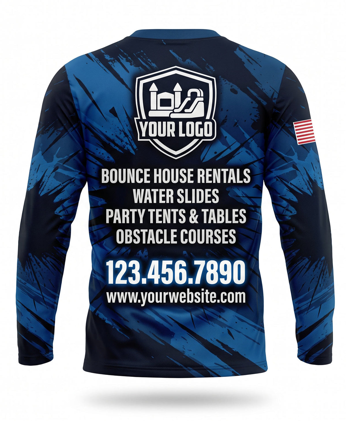 Deep Blue Splash Party Rental Crew Uniform